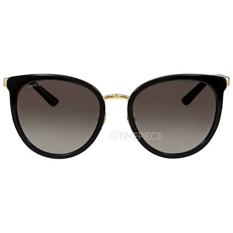 gucci grey gradient round ladies sunglasses gg0077sk 001 56|Gucci Grey Gradient Round Ladies Sunglasses GG0077SK 001 .